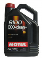 Моторное масло Motul 8100 Eco-clean+ 5W30 C1 5л - фото 1 - id-p147992306