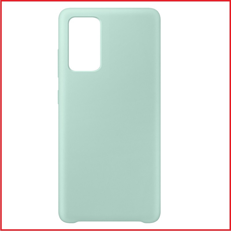 Чехол- накладка для Samsung Galaxy A52 SM-A525 (копия) Silicone Cover мятный