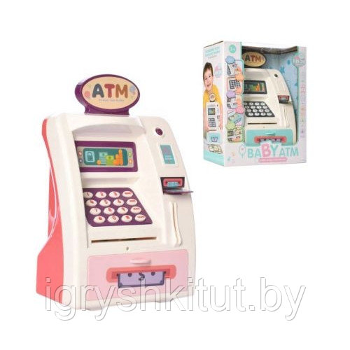 Детская копилка-банкомат с купюроприемником, арт.WF-3005