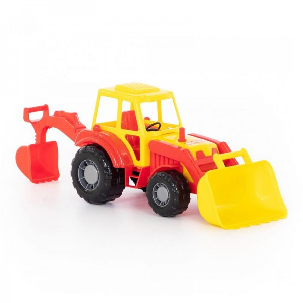 Детская игрушка "Алтай", трактор-экскаватор, 35394, Полесье - фото 6 - id-p139469535