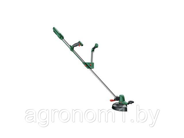 Триммер аккум. BOSCH UniversalGrassCut 18V-260 (18.0 В, 1 акк. Li Ion; 2.0А\ч, 26 см, с головкой, вес 2.8 кг)