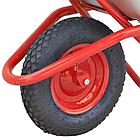 Тачка садово-строительная BRADO 1x125 PROFI (125 л, 280 кг), фото 3
