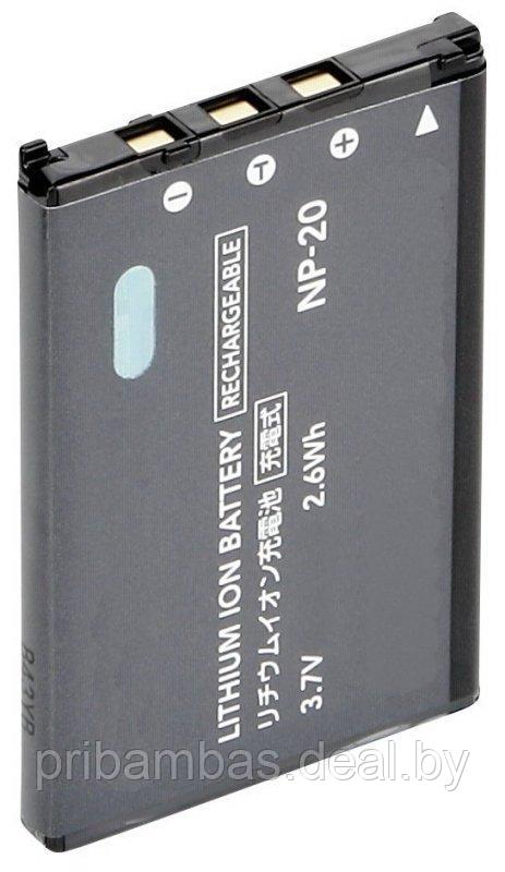 Батарея (аккумулятор) Casio NP-20 1200mAh - фото 1 - id-p248980
