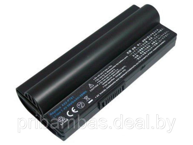 Батарея (аккумулятор) 7.4V 7800mAh (Черная, Усиленная) для ноутбука Asus Eee PC 2G, Eee PC 4G, Eee P - фото 1 - id-p293449