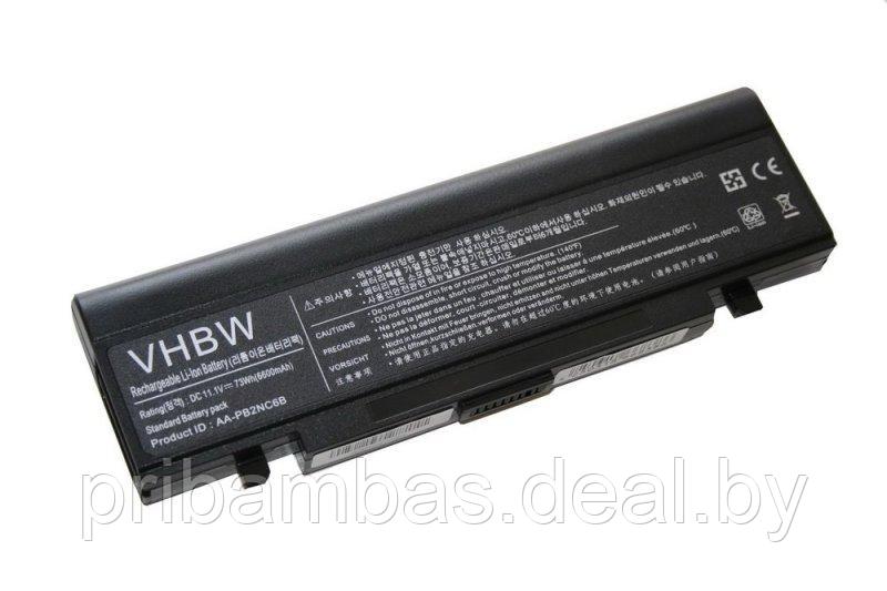 Батарея (аккумулятор) 11.1V 6600mAh для ноутбука Samsung M60, P50, P60, P560, Q210, Q310, R25, R45, - фото 1 - id-p293592