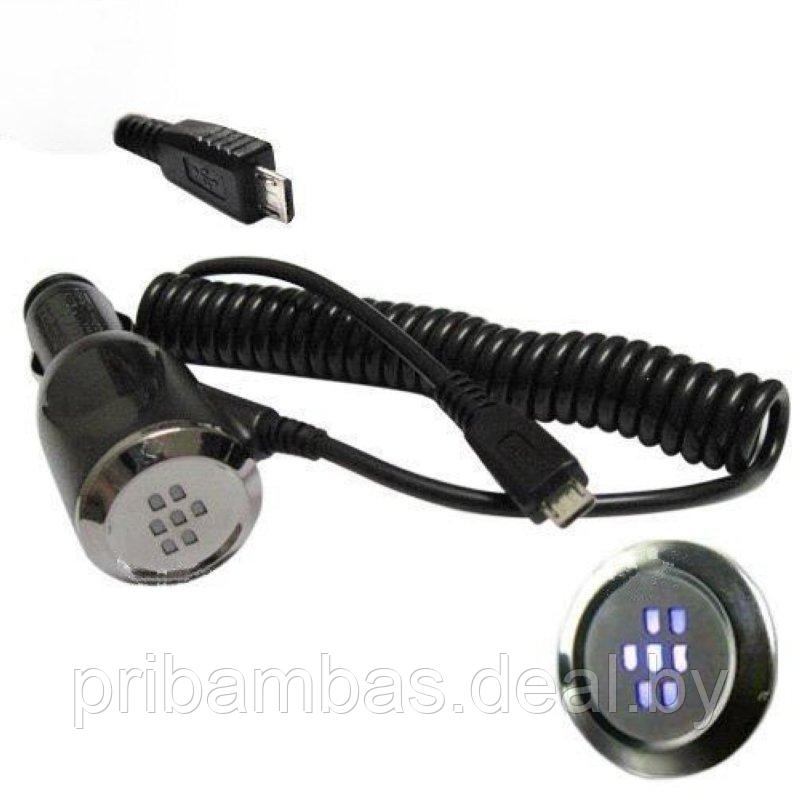Автомобильное зарядное устройство micro USB, оригинальное Blackberry RCF-01 для телефонов BlackBerry - фото 1 - id-p250123