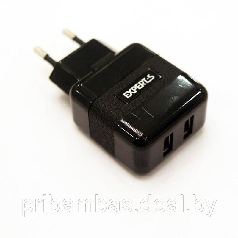 Зарядное устройство с разъемом USB 2000mA, 2 выхода - фото 1 - id-p250263