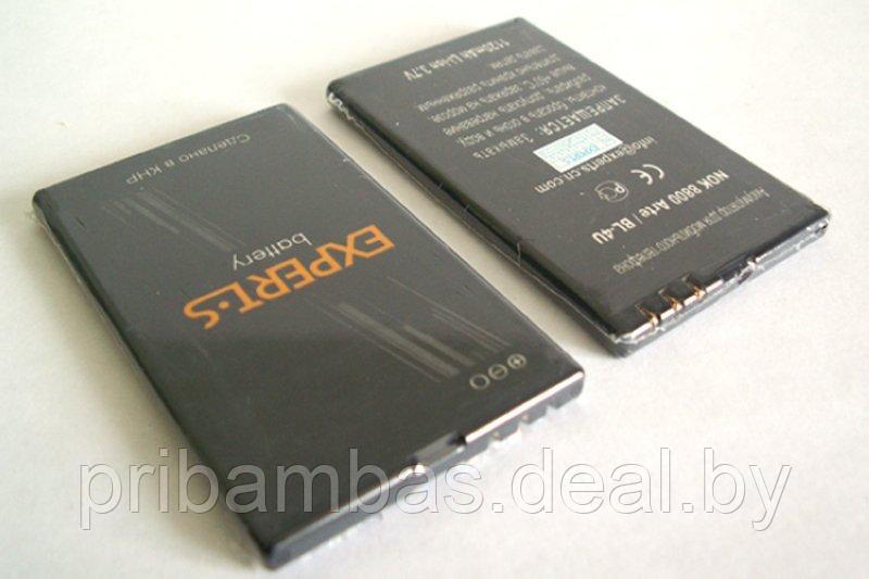 АКБ (аккумулятор, батарея) Nokia BL-4U Совместимый 1100mAh для Nokia Asha 206, 210, 300, 301, 305, 3 - фото 1 - id-p250578