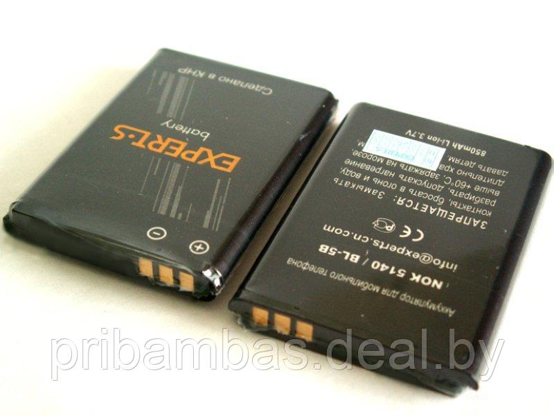 АКБ (аккумулятор, батарея) Nokia BL-5B Совместимый 890mAh для Nokia 3220, 3230, 5070, 5140, 5140i, 5 - фото 1 - id-p250581