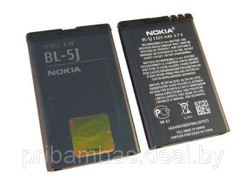 АКБ (аккумулятор, батарея) Nokia BL-5J 1320mAh для Nokia Lumia 520 RM-914, Lumia 525 RM-998, Lumia 5