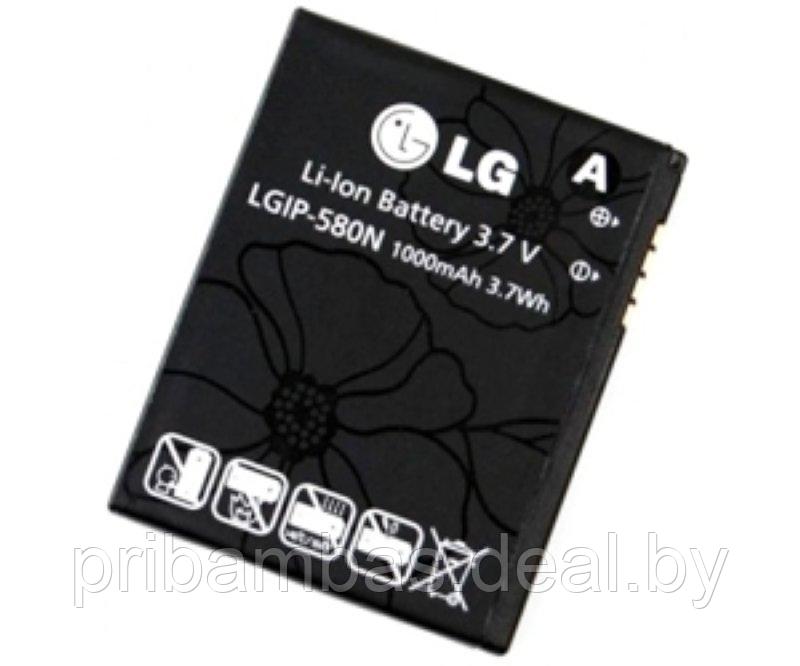 АКБ (аккумулятор, батарея) LG LGIP-580N оригинальный 1000mAh для LG GC900 Viewty Smart, GM730, GT500