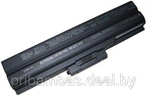Батарея (аккумулятор) 11.1V 5200mAh (черная) для ноутбука Sony VGN-AW, VGN-CS, VGN-FW, VGN-NS, VGN-N