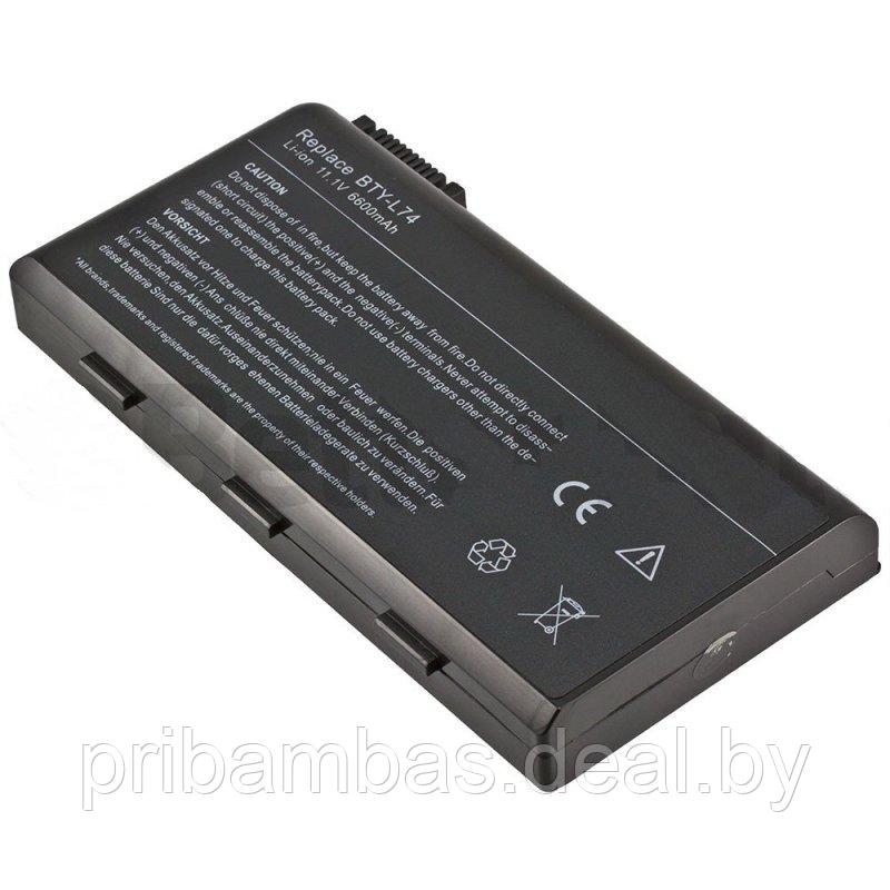 Батарея (аккумулятор) 11.1V 6600mah для ноутбука MSI A5000, A6000, A7000, CR500, CR600, CR610, CR630 - фото 1 - id-p2446304