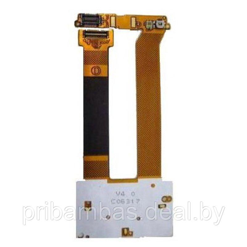 Шлейф для Nokia E65 slide flex cable/upper keypad, с верхней подложкой совместимый