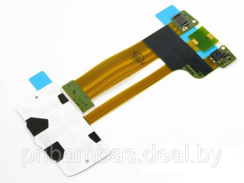 Шлейф для Nokia E66 without camera slide flex cable/upper keypad/camera flex cable, с муляжом камеры - фото 1 - id-p437384
