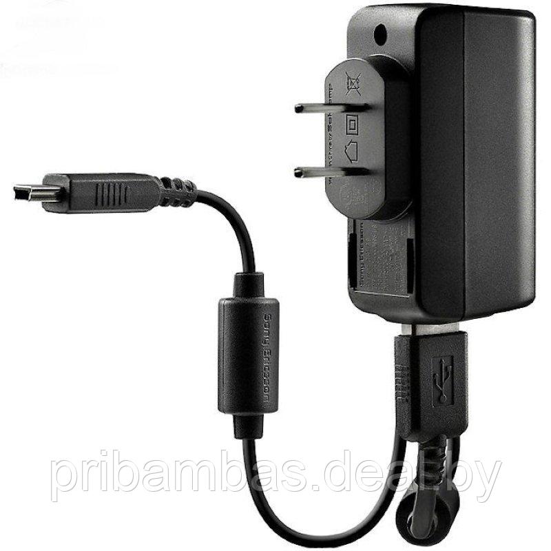 Зарядное устройство оригинальное USB Sony Ericsson CST-80 700mA и кабель DMU-70 miniUSB для телефоно - фото 1 - id-p437481