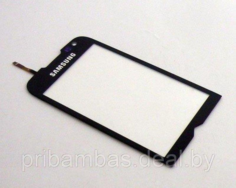 Тачскрин (сенсорный экран) для Samsung i8000 Omnia II черный совместимый - фото 1 - id-p437546