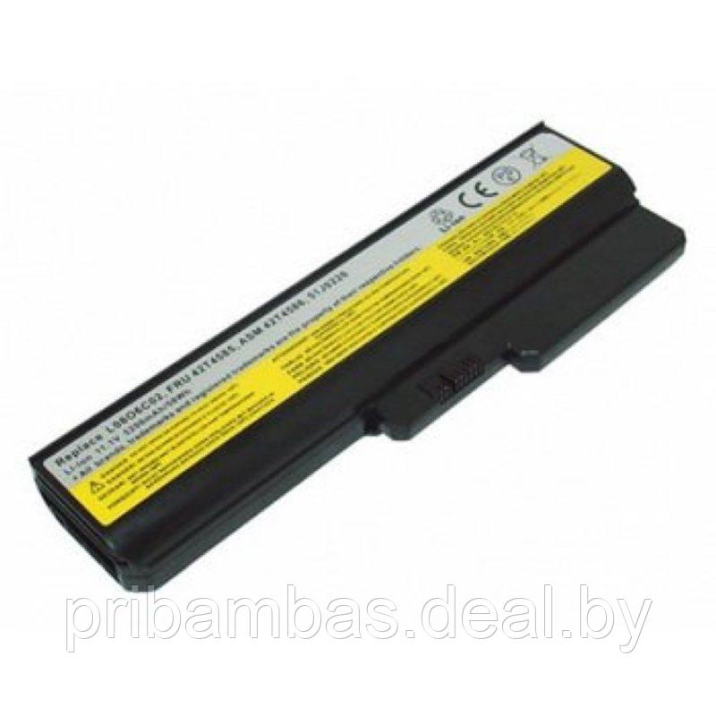 Батарея (аккумулятор) 11.1V 4400mah для ноутбука Lenovo 3000 B460, B550, G430, G430A, G450, G450A, G - фото 1 - id-p465469