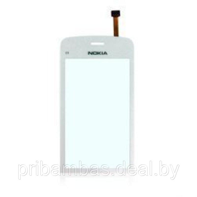 Тачскрин (сенсорный экран) для Nokia C5-03, C5-06 белый совместимый - фото 1 - id-p1822025