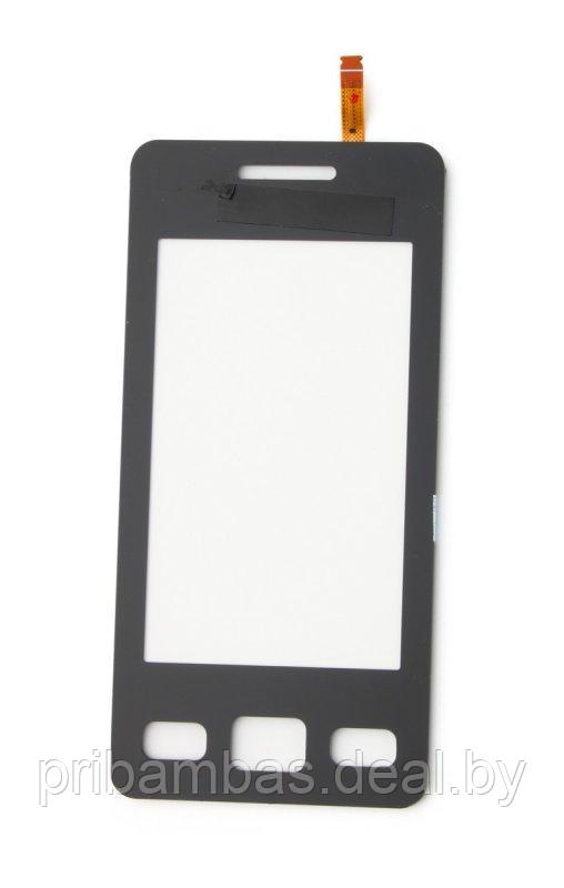 Тачскрин (сенсорный экран) для Samsung S5260 Star II черный