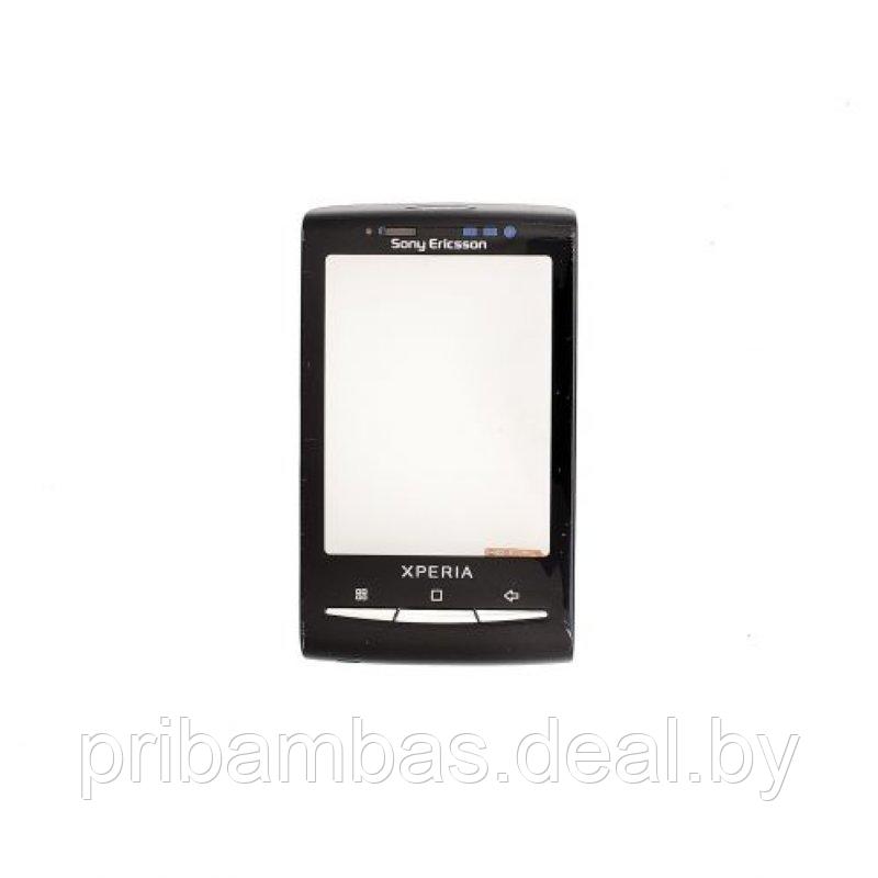 Тачскрин (сенсорный экран) для Sony Ericsson Xperia X10 с рамкой черный