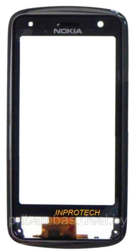 Тачскрин (сенсорный экран) для Nokia C6-01 черный