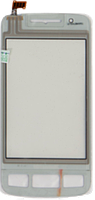 Тачскрин (сенсорный экран) Philips Xenium X622 белый оригинальный