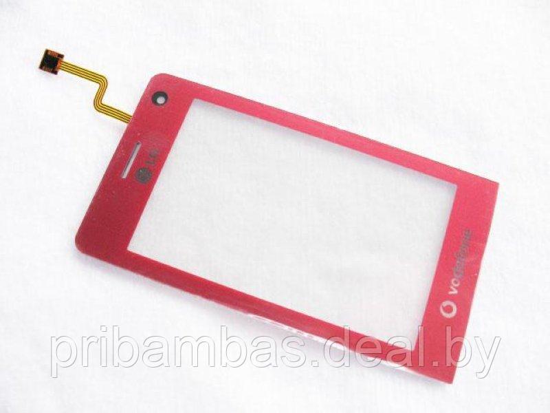 Тачскрин (сенсорный экран) для LG KU990 Viewty розовый - фото 1 - id-p1843170