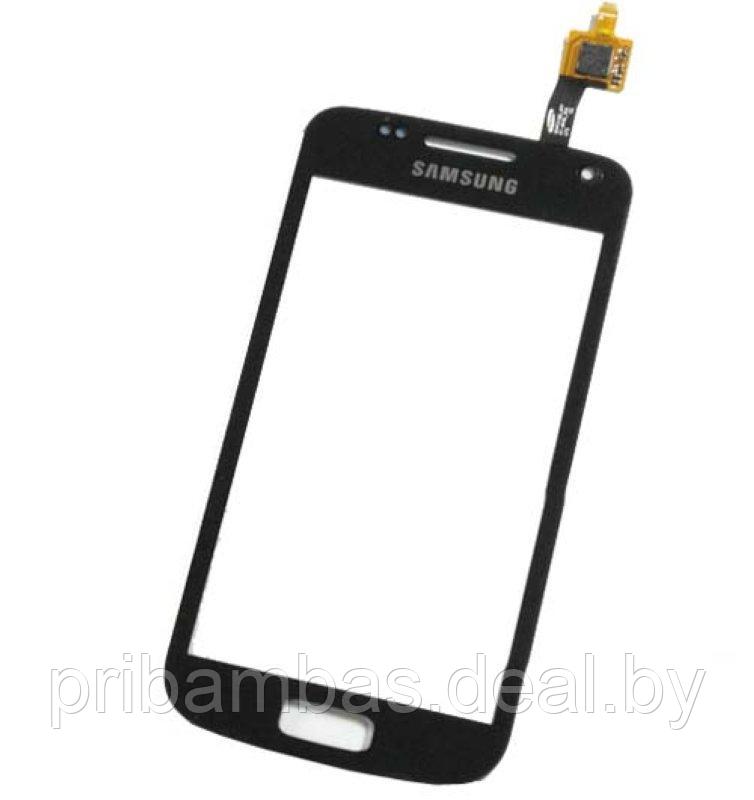 Тачскрин (сенсорный экран) для Samsung i8150 Galaxy W черный - фото 1 - id-p1843230
