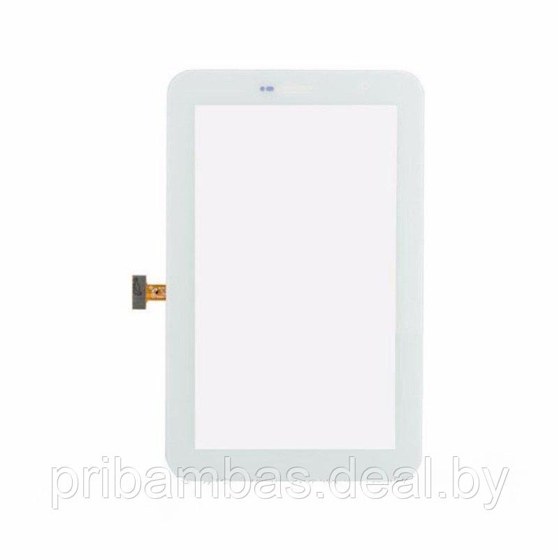 Тачскрин (сенсорный экран) для Samsung Galaxy Tab 7.0 Plus P6200, P6210 Белый - фото 1 - id-p2968508