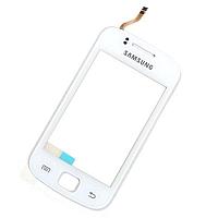 Тачскрин (сенсорный экран) для Samsung S5660 Galaxy Gio белый