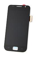 Дисплей (экран) для Samsung i9000 Galaxy S, i9001 Galaxy S Plus с тачскрином без рамки Черный
