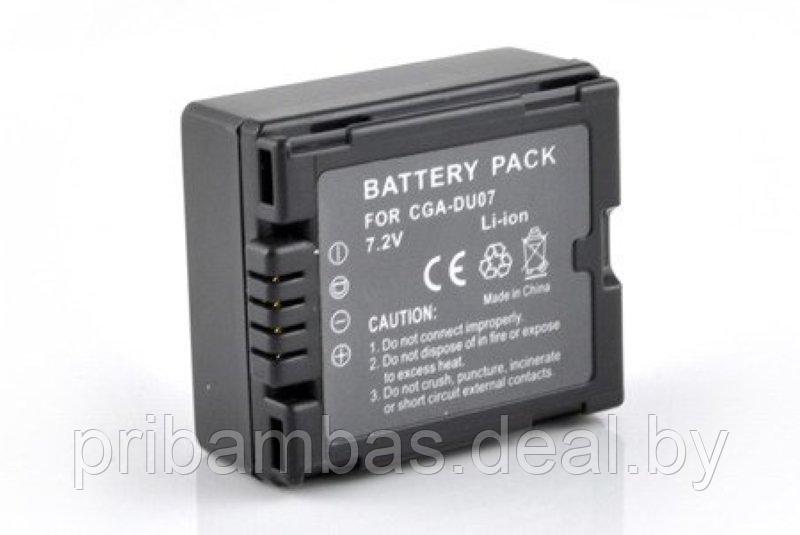 Батарея (аккумулятор) Panasonic CGR-DU06, CGA-DU07 (VW-VBD070, DZ-BP07S, VSB0471) 700mAh для Panason - фото 1 - id-p1012912