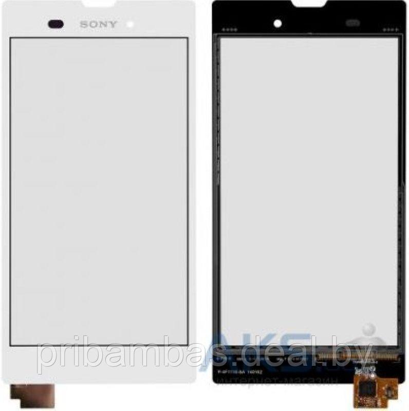 Тачскрин (сенсорный экран) для Sony Xperia T3 Белый - фото 1 - id-p27895688