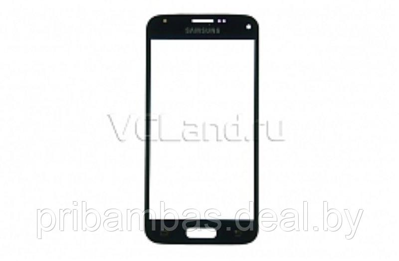 Стекло для Samsung G800F Galaxy S5 Mini черный совместимое