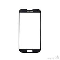 Стекло для Samsung i9500 Galaxy S4 черный совместимое