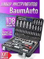 Набор инструмента BaumAuto BM-41082-5 108пр. 1/2'',1/4''(6гр.)(4-32мм)