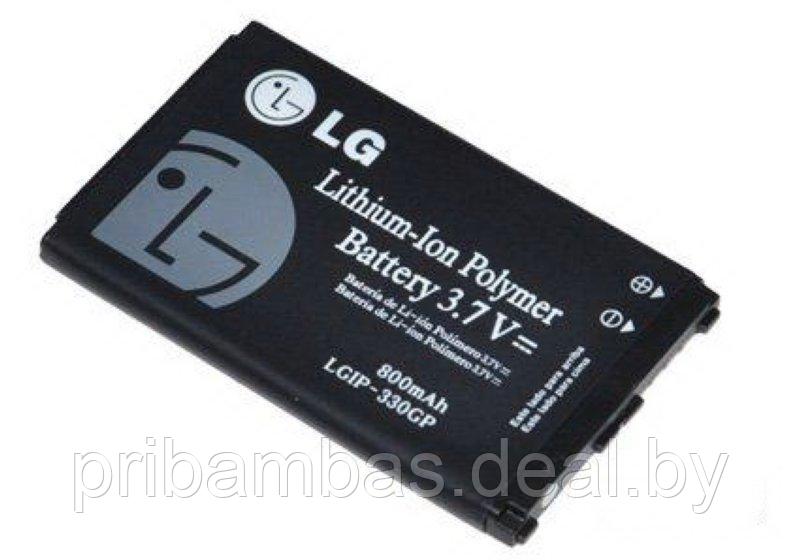 АКБ (аккумулятор, батарея) LG LGIP-330G, LGIP-330GP оригинальный 800mAh для LG GB250, GM210, GW300 O - фото 1 - id-p3026356