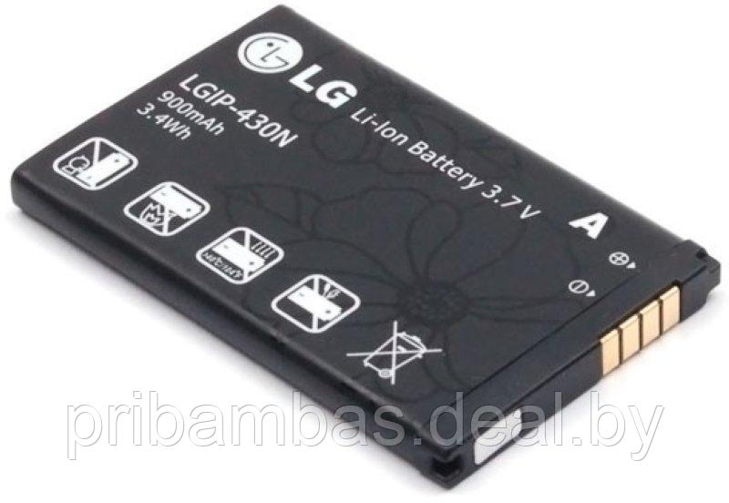 АКБ (аккумулятор, батарея) LG LGIP-430N (Sbpl0090902) оригинальный 900mAh для LG GM360, GS290 Cookie - фото 1 - id-p3026358