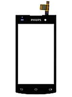 Тачскрин (сенсорный экран) для Philips S308 черный