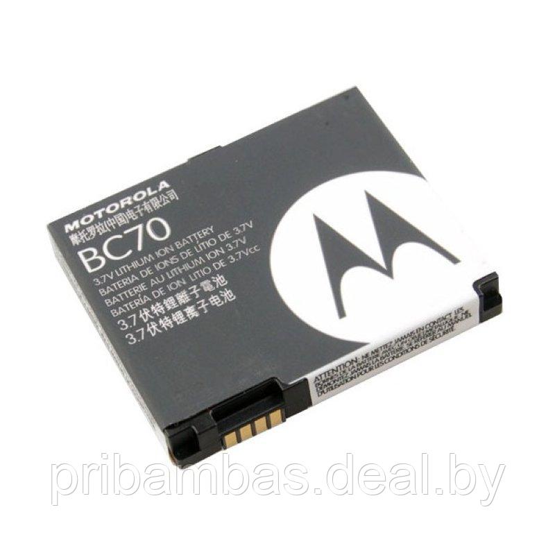 АКБ (аккумулятор, батарея) Motorola BC70, BK70 оригинальный 1000mAh для Motorola A1800, C257, C261, - фото 1 - id-p1111861