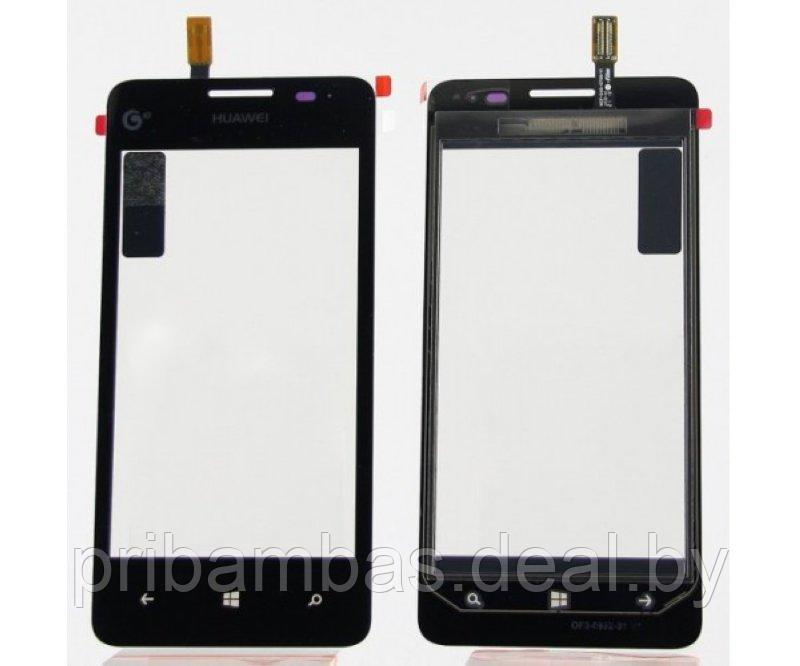 Тачскрин (сенсорный экран) для Huawei Ascend W2 Черный - фото 1 - id-p7098645