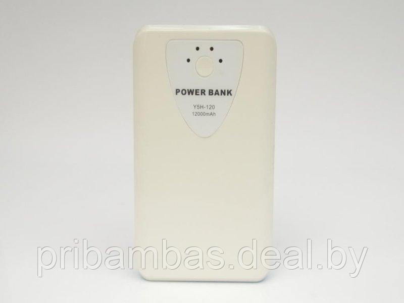 Внешний аккумулятор (power bank) Y5H-120 (ток 1A, 2.1A) 10300mAh Белый