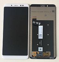 Дисплей (экран) для Xiaomi Redmi Note 5, Redmi Note 5 Pro с тачскрином Белый