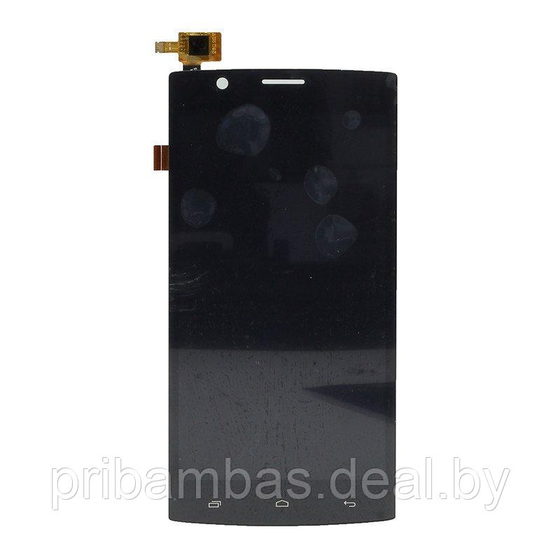 Дисплей (экран) для Fly FS501 Nimbus 3 с тачскрином Черный - фото 1 - id-p61230266