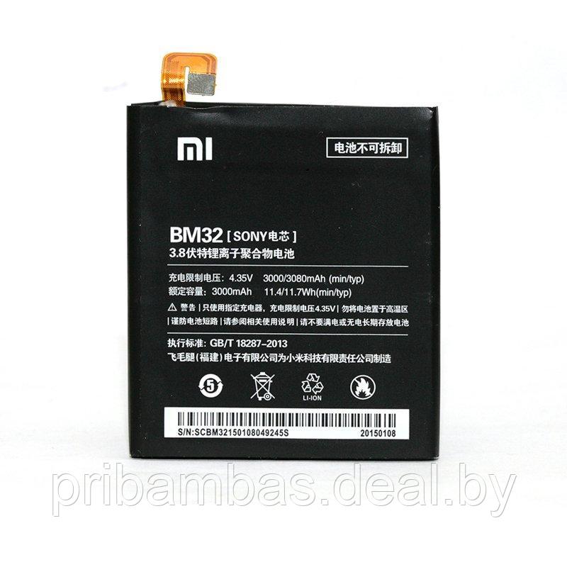 АКБ (аккумулятор, батарея) Xiaomi BM32 Совместимый 3000mah для Xiaomi Mi4 - фото 1 - id-p61230268