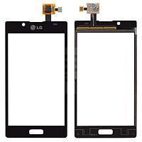 Тачскрин (сенсорный экран) для LG P700, P705 Optimus L7 черный