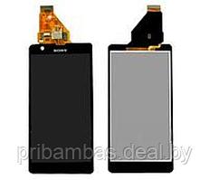 Дисплей (экран) для Sony Xperia ZR C5502, Xperia ZR LTE C5503 с тачскрином чёрный