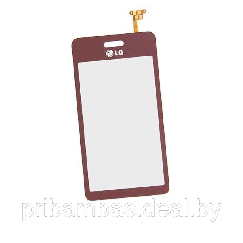 Тачскрин (сенсорный экран) для LG GD510 Pop фиолетовый совместимый