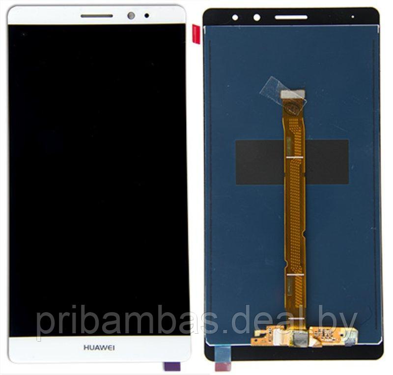 Дисплей (экран) для Huawei Mate 8 NXT-L29 с тачскрином Белый - фото 1 - id-p88129560